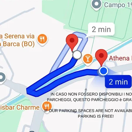 Athena - Parcheggio Privato * Bologna